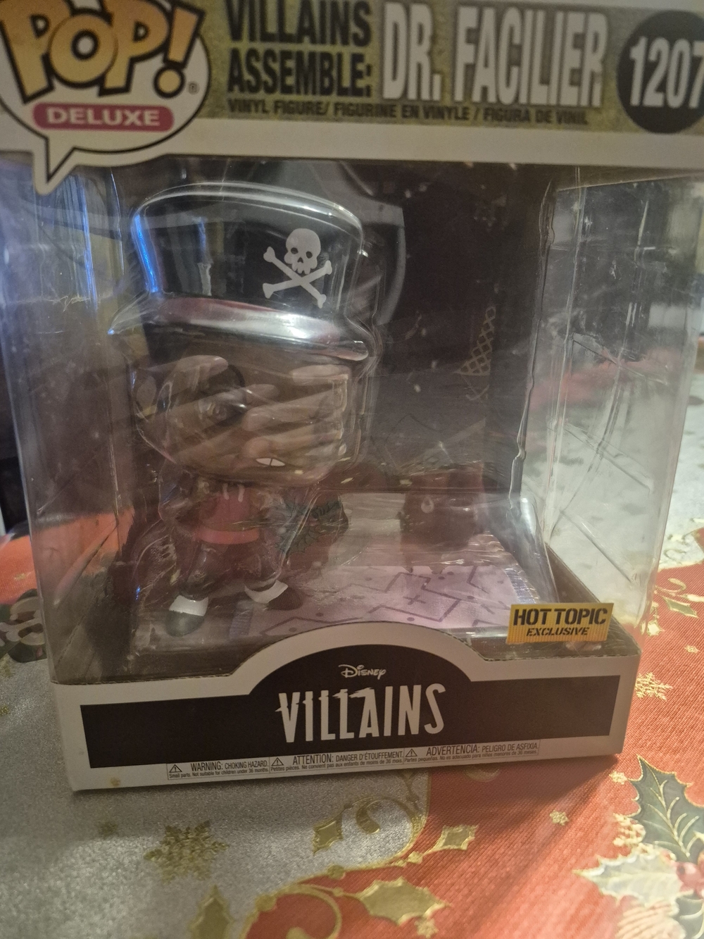 Funko Deluxe Disney Villains Dr. Facilier Figure - Black & Red
